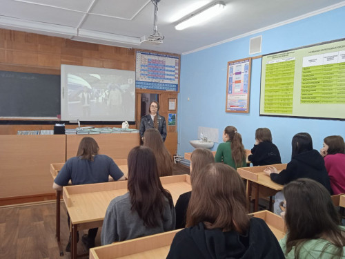 14.03.2024 г. в техникуме прошло очередное занятие курса "Россия – мои горизонты"