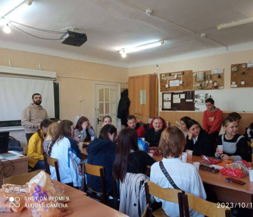 13.10.23 г. состоялось очередное чаепитие в Клубе "Дружба народов".